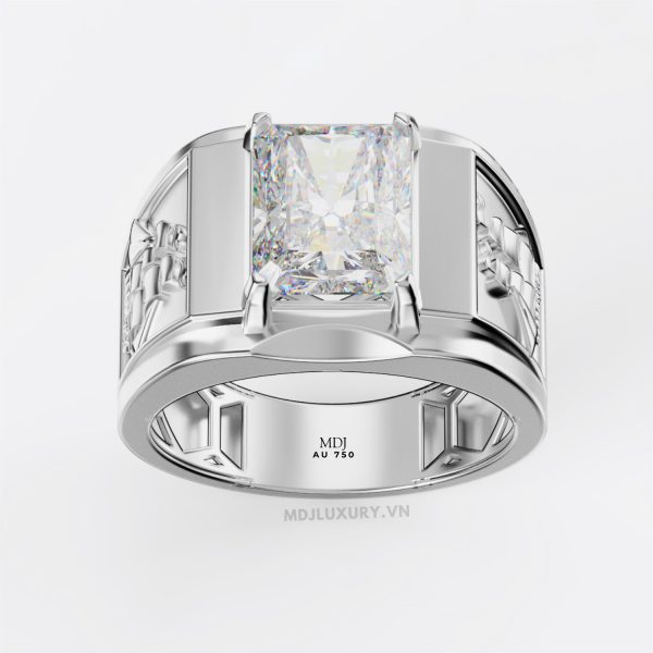 Nhẫn Nam Vàng Tây 18k MDJ NN379