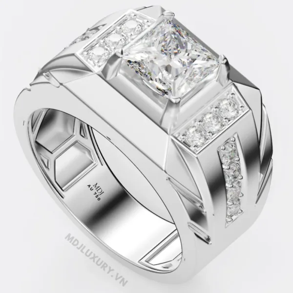 Nhẫn Nam Vàng Tây 18k MDJ NN386