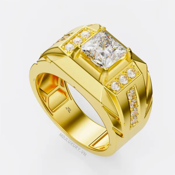 Nhẫn Nam Vàng Tây 18k MDJ NN386
