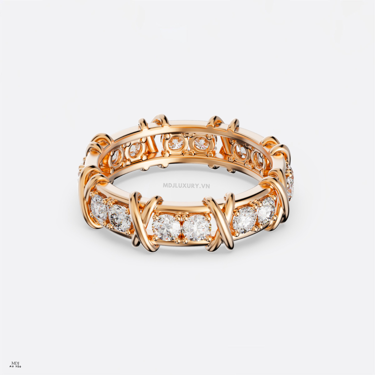 Nhẫn Cầu Hôn Kim Cương MDJ NNU271
