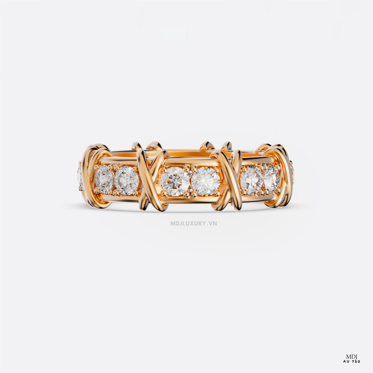 Nhẫn Cầu Hôn Kim Cương MDJ NNU271