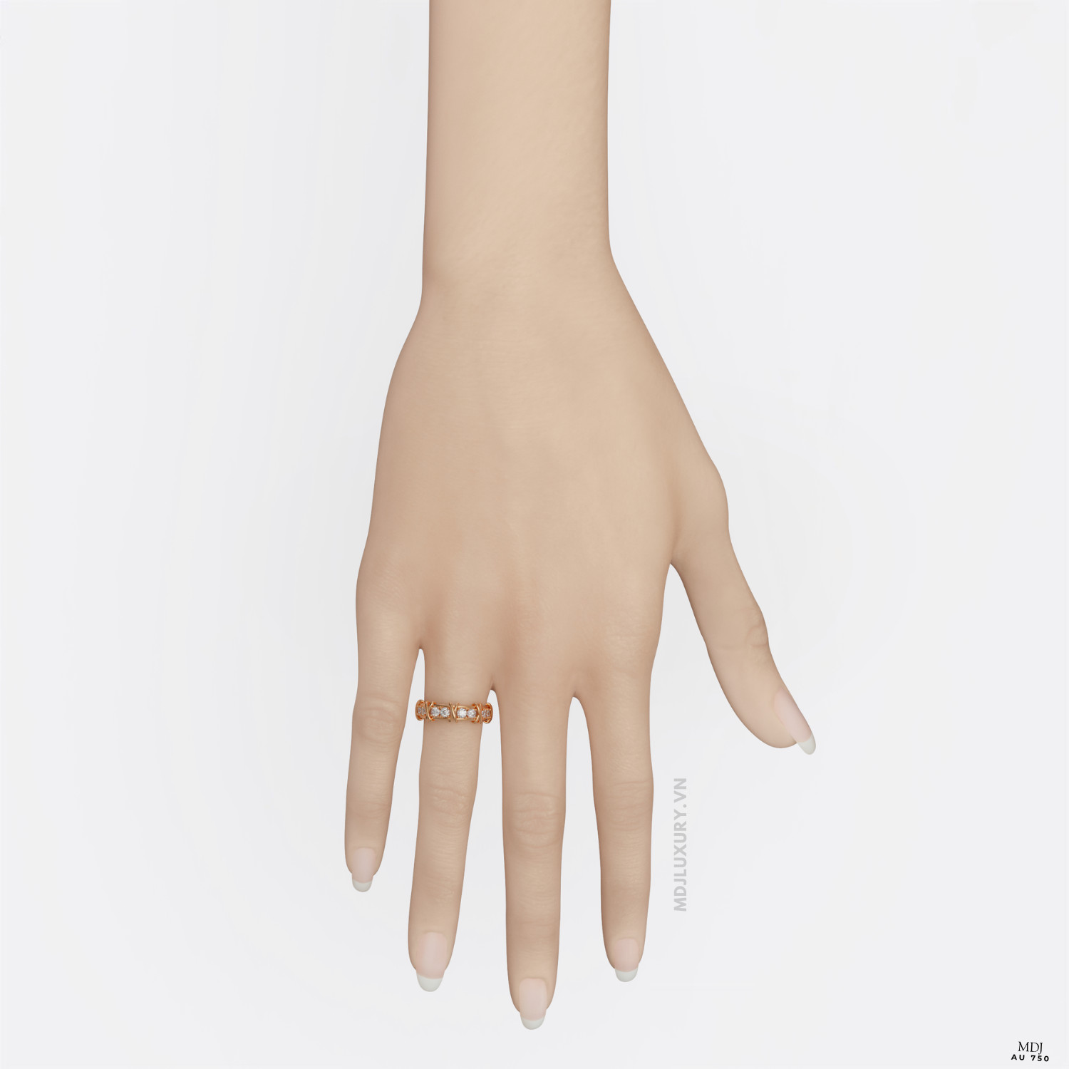 Nhẫn Cầu Hôn Kim Cương MDJ NNU271