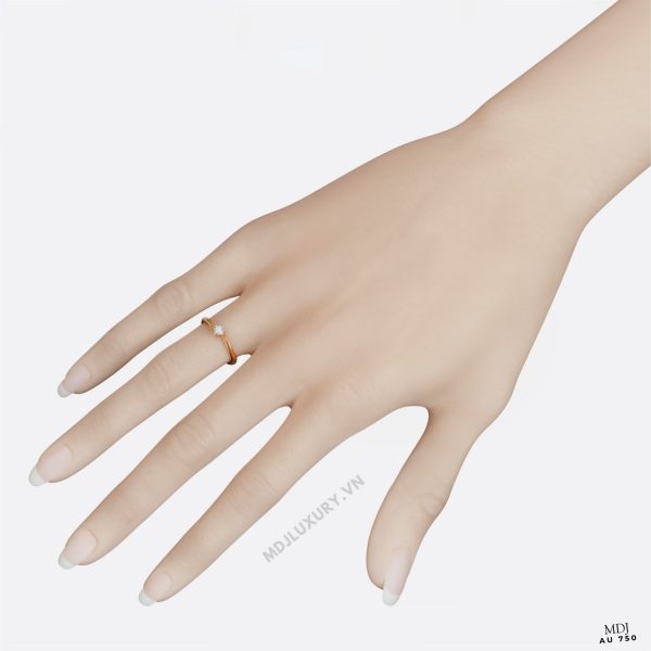 Nhẫn Cầu Hôn Kim Cương MDJ NNU272