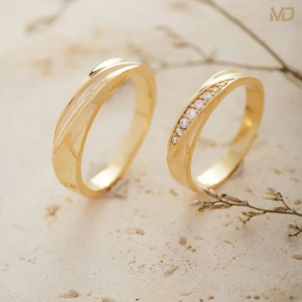 Nhẫn Cưới Vàng NC327 Bản Đặc