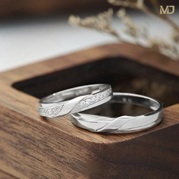 Nhẫn Cưới Cao Cấp Vàng Tây NC319