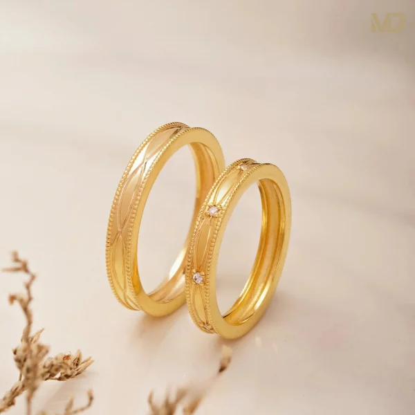 Nhẫn cưới vàng NC320