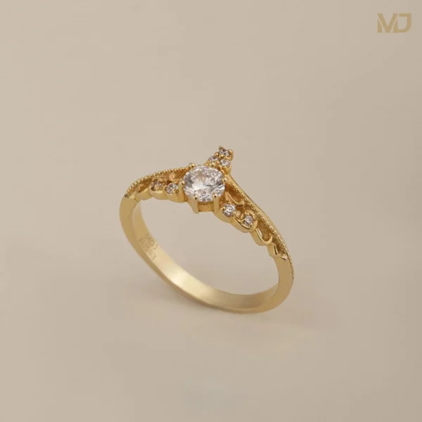 Nhẫn Cầu Hôn Vương Miện Cổ Điển NNU324