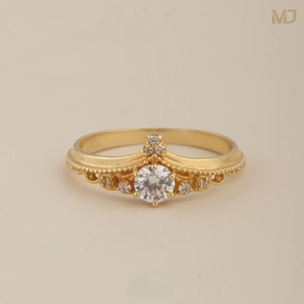Nhẫn Cầu Hôn Vương Miện Cổ Điển NNU324