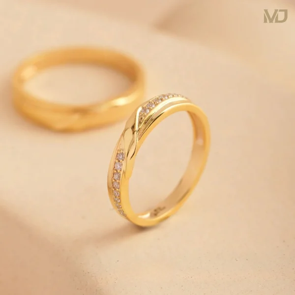 Nhẫn Cưới Cao Cấp Vàng Tây NC319