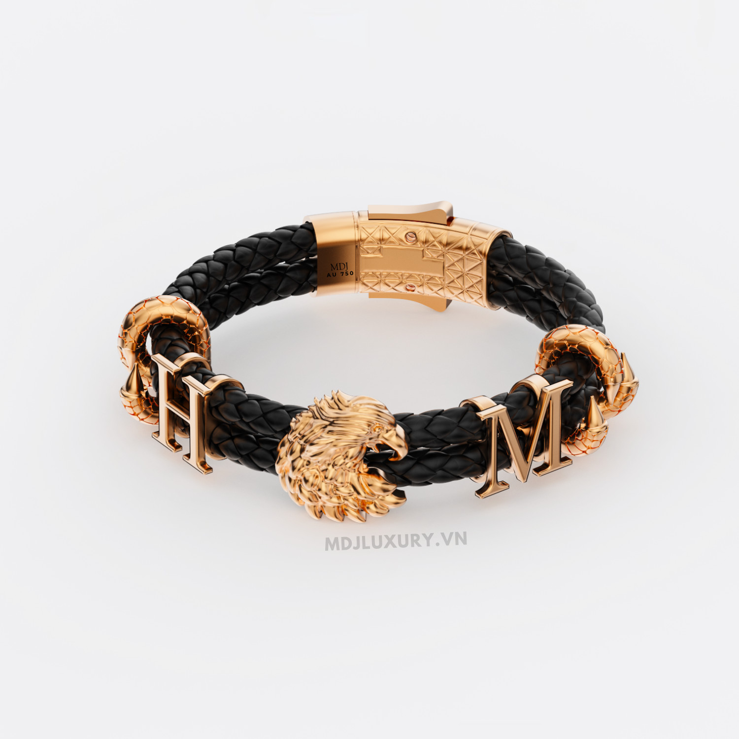 Lắc tay Nam Vàng Tây Đại Bàng LTN18