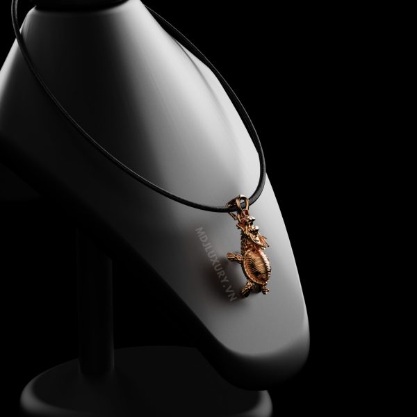 Mặt Dây Chuyền Nam Vàng 14K Hình Ngựa MDC 65 (Sao chép)