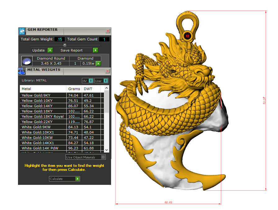 Mặt Dây Chuyền Nam MDC69