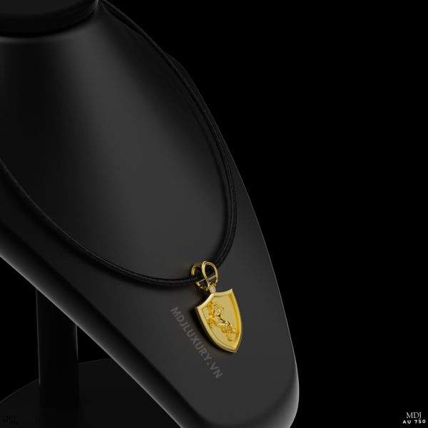 Mặt Dây Chuyền Nam Rồng Đá Ruby Bọc Móng Vuốt MDC70