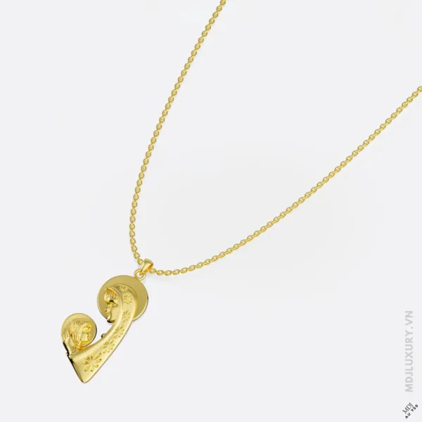 Mặt Dây Chuyền Nữ kim Cương Lab Grown Diamond MDN 18 (Sao chép)
