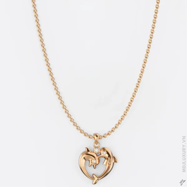 Mặt Dây Chuyền Nữ Vàng 18K Mẹ Bồng Con MDN 19 (Sao chép)