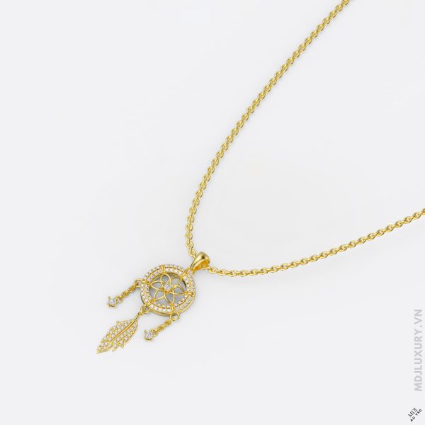 Mặt Dây Chuyền Nữ Vàng 14K Dolphin 18K MDN 20