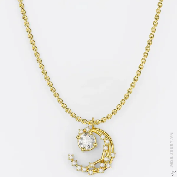 Mặt Dây Chuyền Nữ Vàng Trắng18K Dreamcatcher MDN 21 (Sao chép)