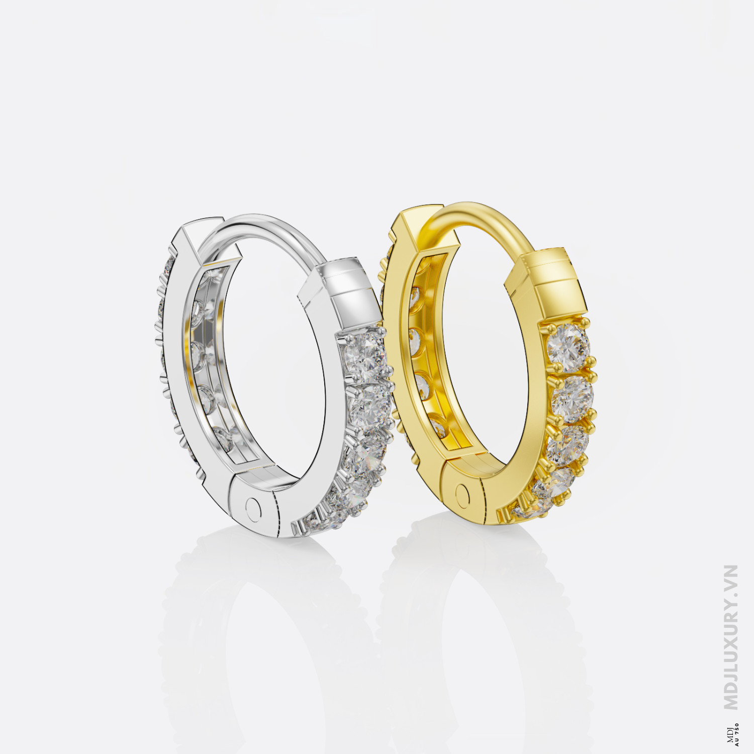 Hoa Tai Nữ Kim Cương BTNU17