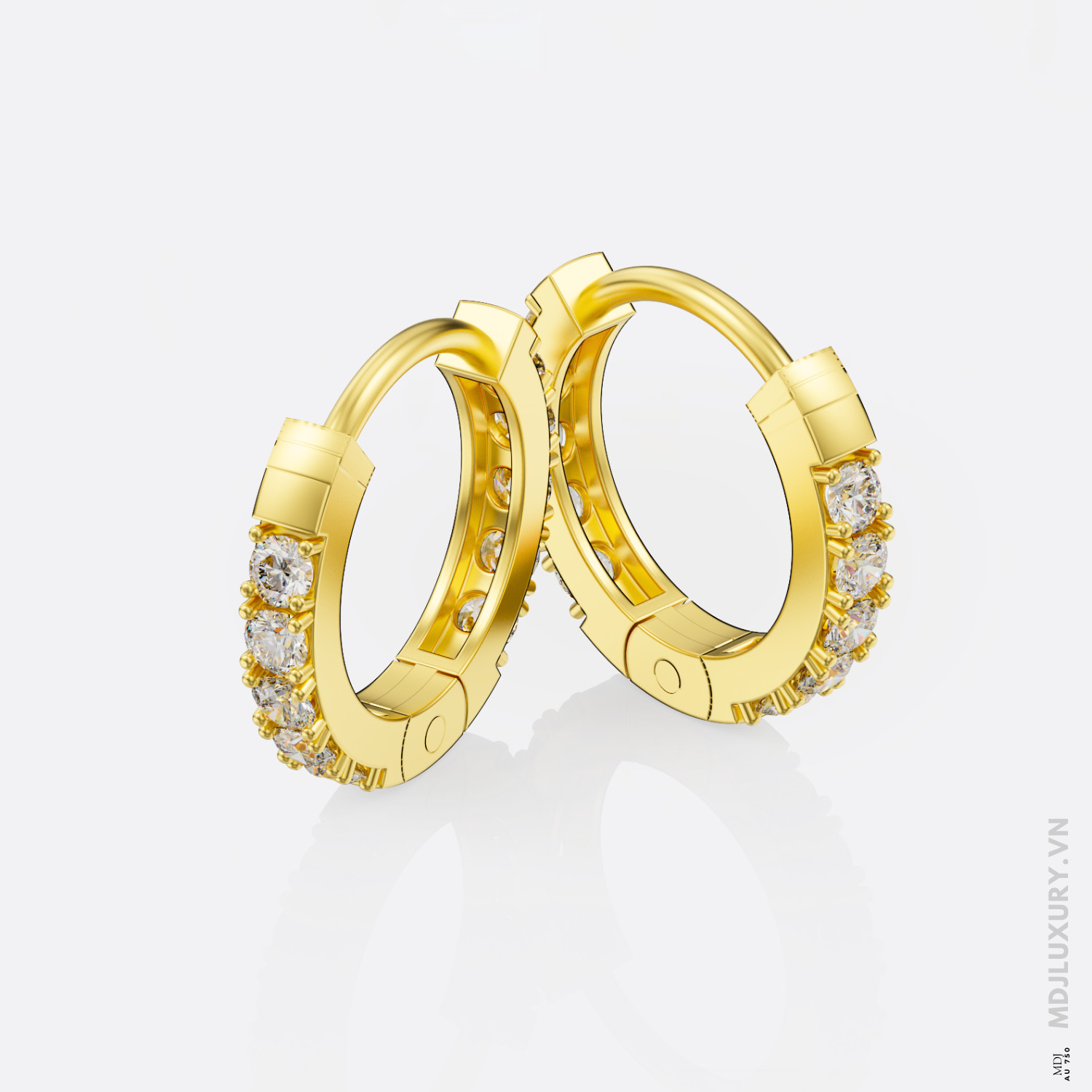 Hoa Tai Nữ Kim Cương BTNU17