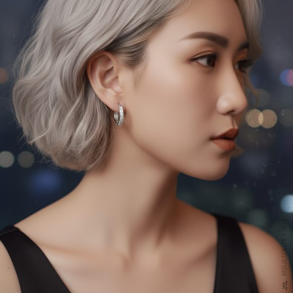 Hoa Tai Nữ Kim Cương BTNU17