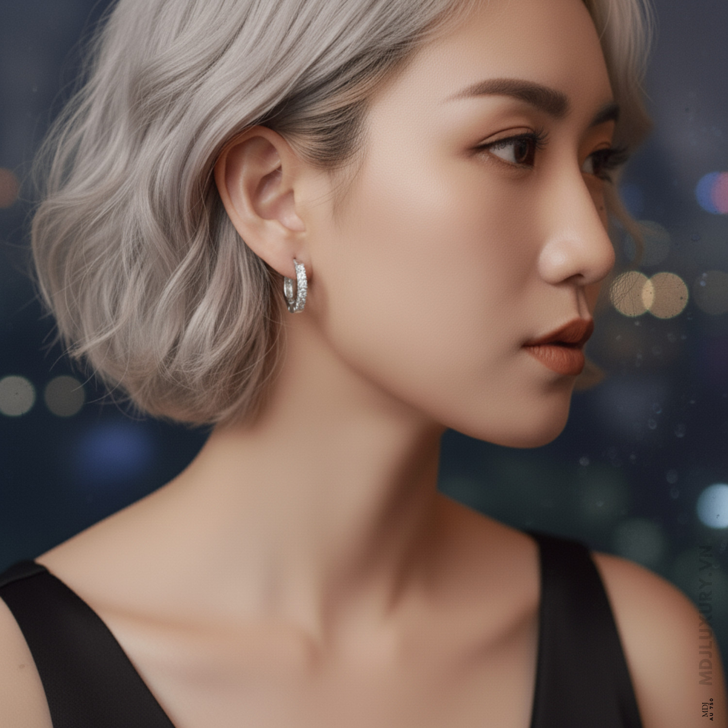 Hoa Tai Nữ Kim Cương BTNU17