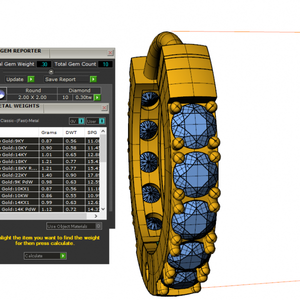 Hoa Tai Nữ Kim Cương BTNU17