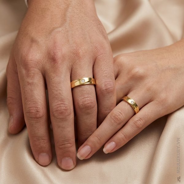 Nhẫn Cưới Kim Cương MDJ NC242