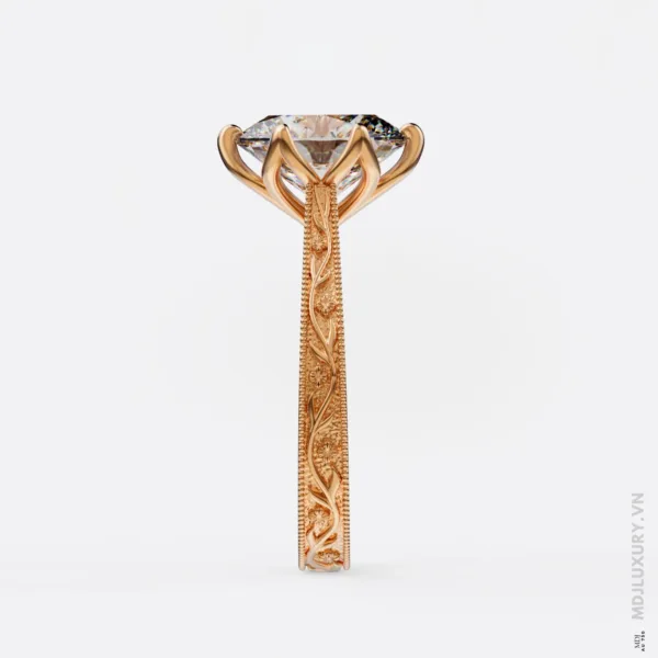 Nhẫn Đính Hôn Kim 18K NNU279
