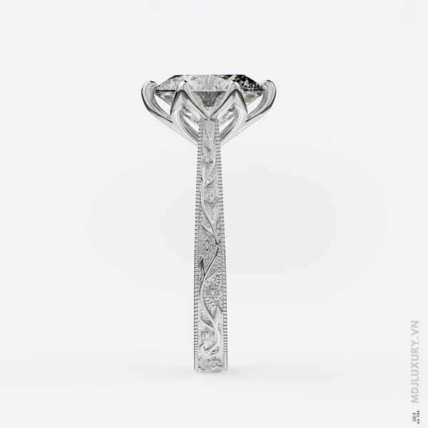 Nhẫn Đính Hôn Kim 18K NNU279