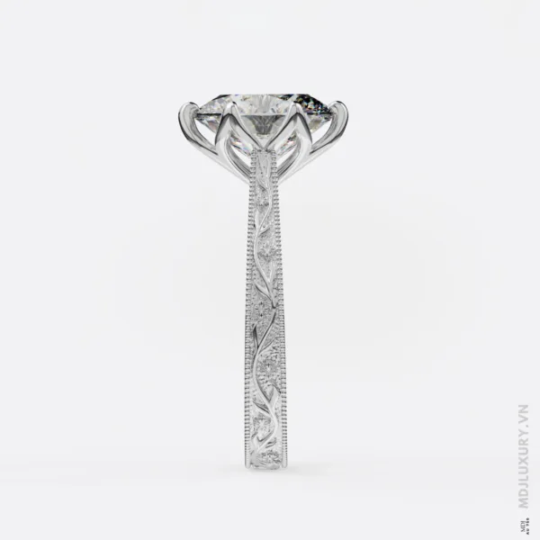 Nhẫn Đính Hôn Kim 18K NNU279