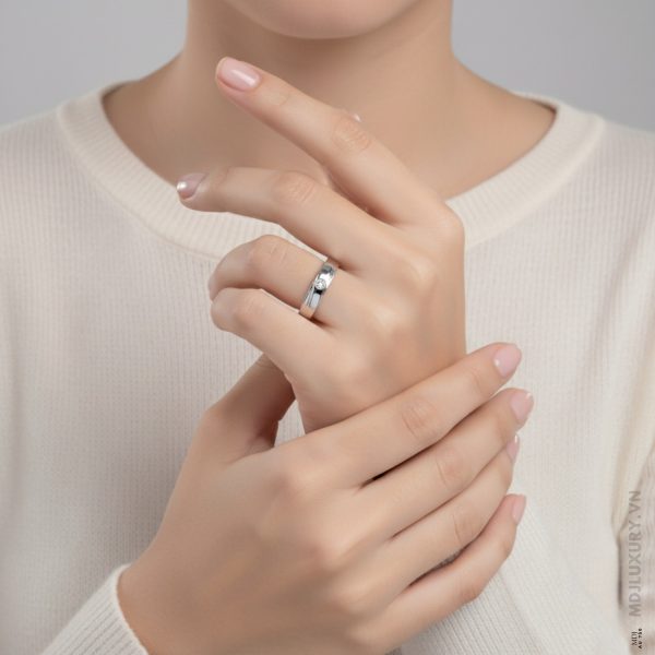 Nhẫn Cưới Kim Cương MDJ NC242