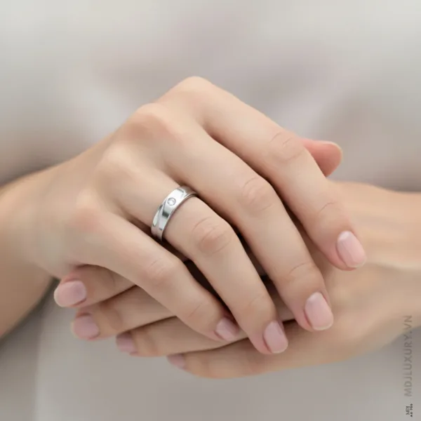Nhẫn Cưới Kim Cương MDJ NC242