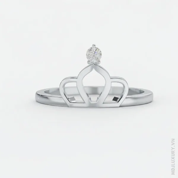 Nhẫn Cầu Hôn Kim Cương Diamond Crown M9019