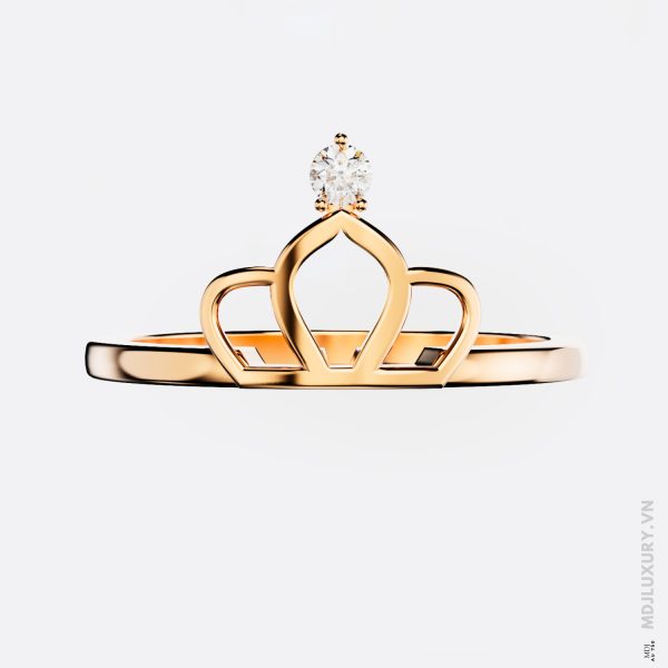 Nhẫn Cầu Hôn Kim Cương Diamond Crown M9019
