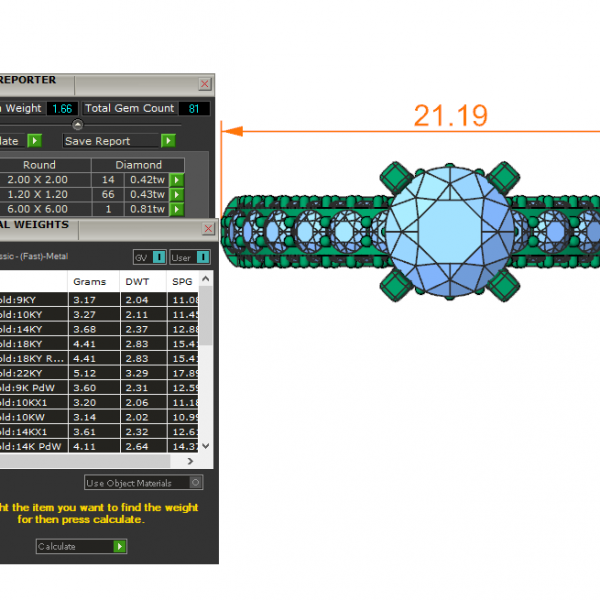 Nhẫn Cầu Hôn Kim Cương Golden Soulmate M9022