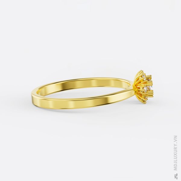 Nhẫn Cầu Hôn Kim Cương Rose Dia M9018