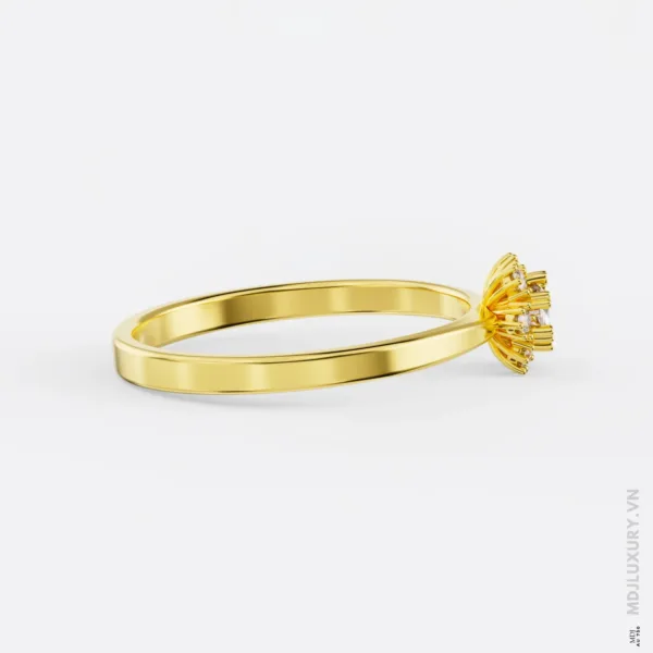 Nhẫn Cầu Hôn Kim Cương Rose Dia M9018