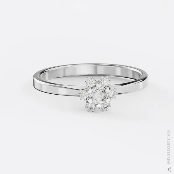 Nhẫn Cầu Hôn Kim Cương Rose Dia M9018