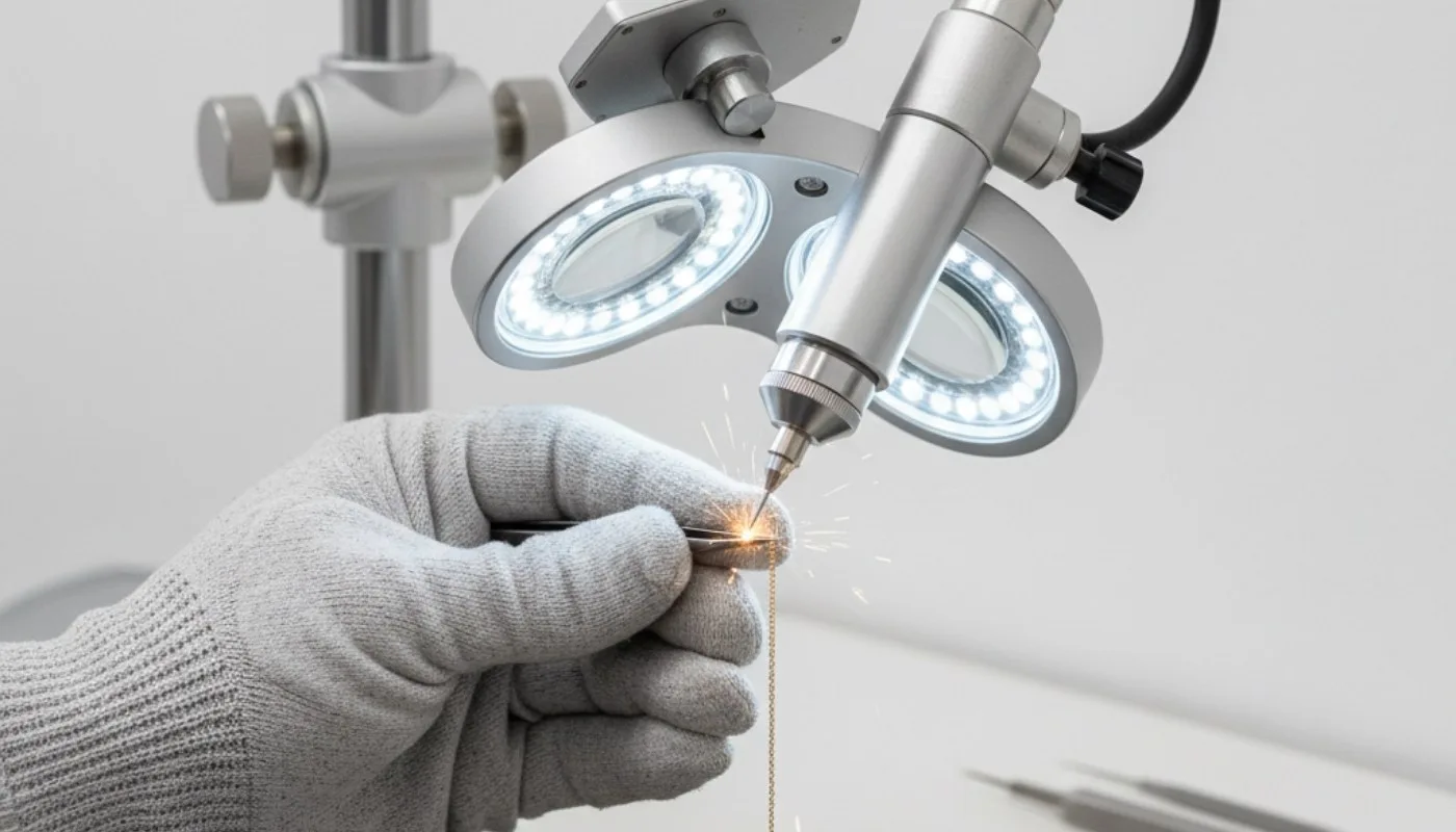 hàn laser sửa trang sức Hà Nội