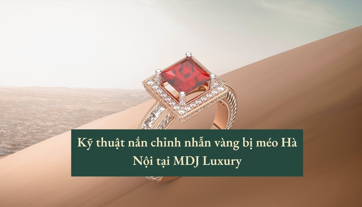 Nắn chỉnh nhẫn vàng bị méo hà nội
