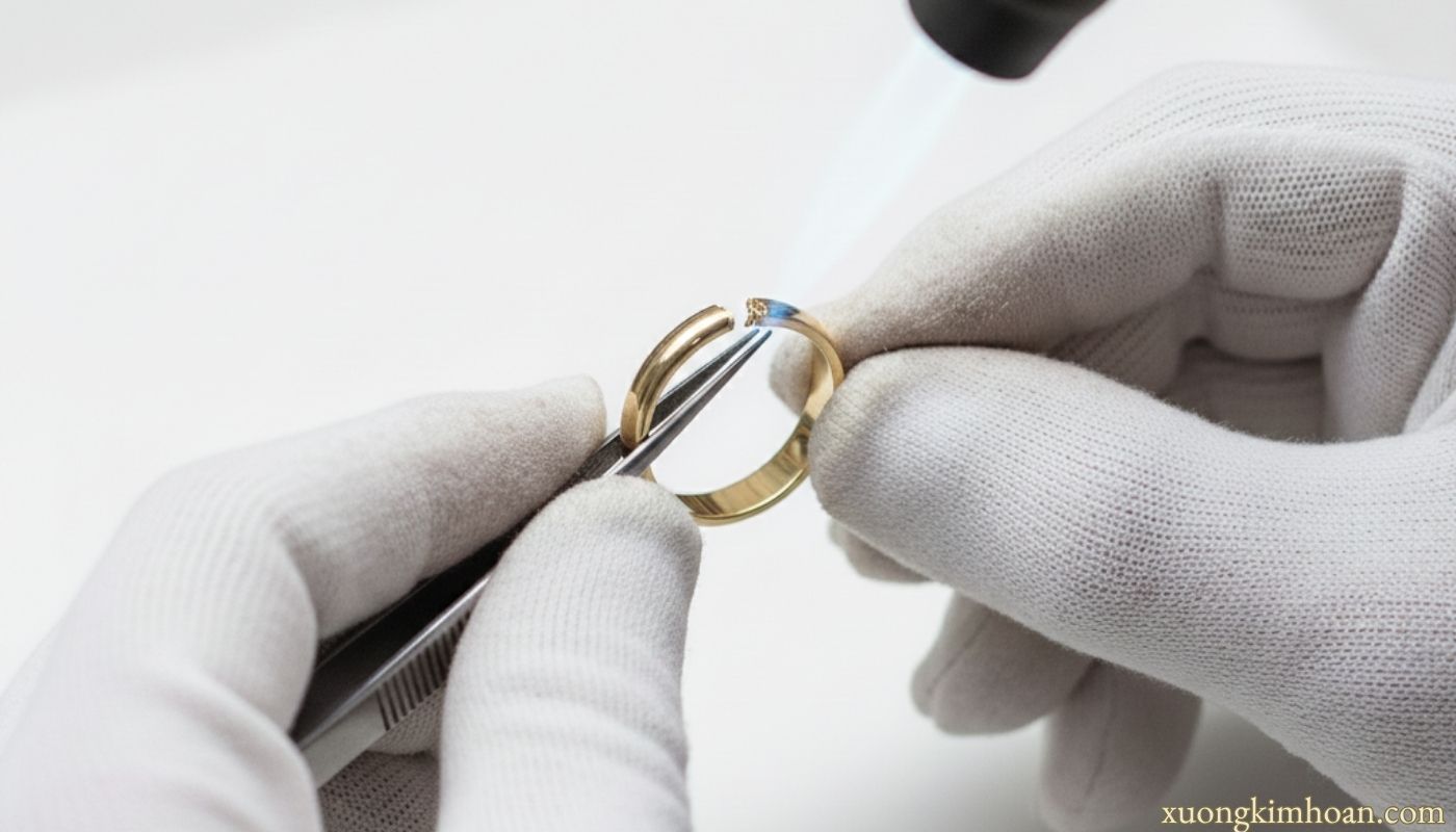 Sửa nhẫn cưới bị gãy giá bao nhiêu Hà Nội? Top 5 địa chỉ sửa uy tín 3 sửa nhẫn cưới bị gãy giá bao nhiêu Hà Nội