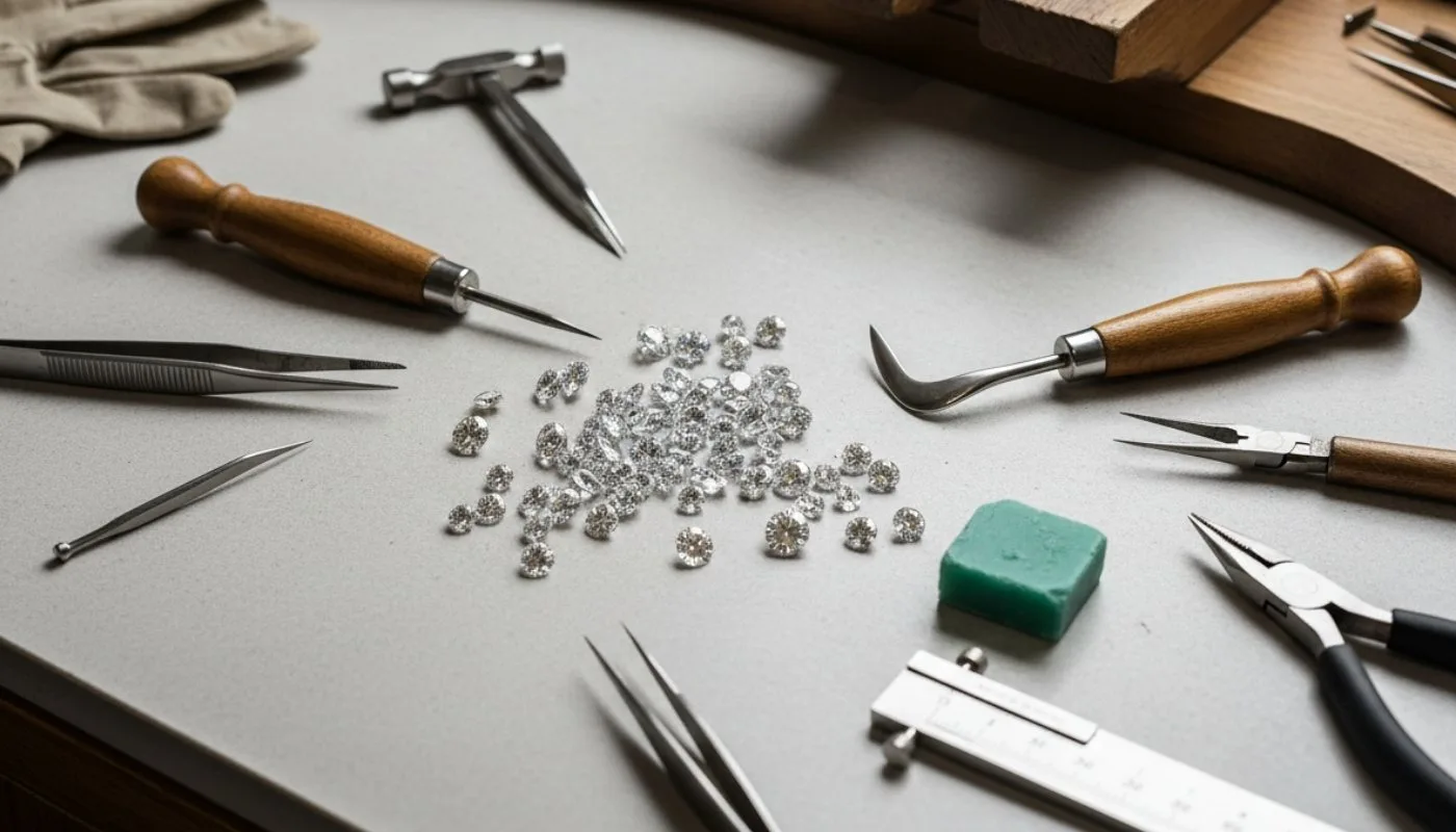 Thay đá moissanite cho nhẫn Hà Nội