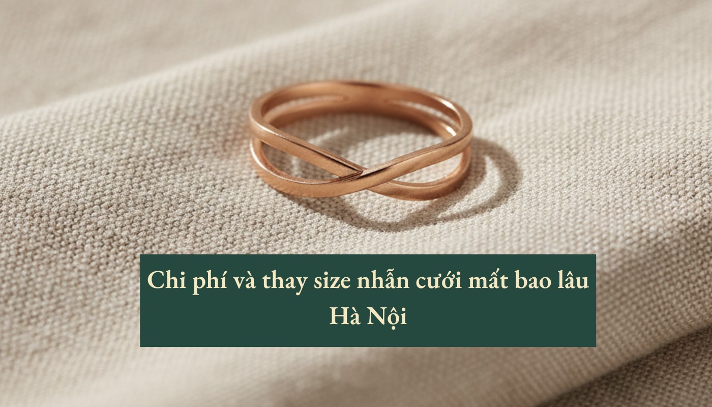 Thay size nhẫn cưới mất bao lâu hà nội