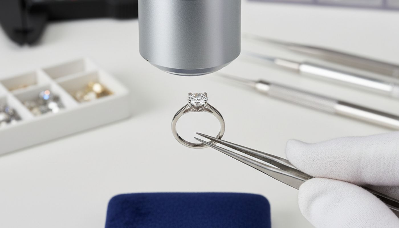 xi mạ vàng trắng cho nhẫn cưới Hà Nội