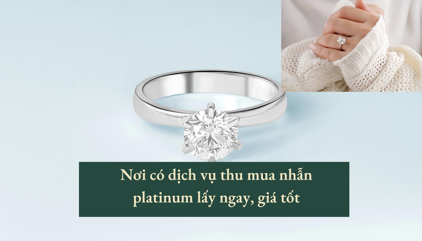 Thu mua nhẫn platinum