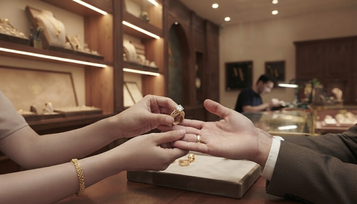Thay đá nhẫn quận ba đình